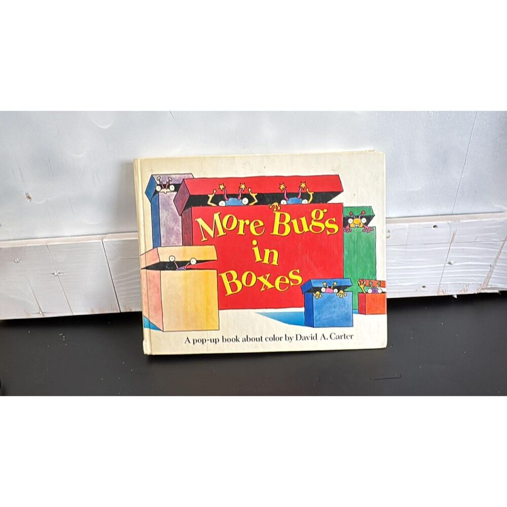 More Bugs In Boxes By David A. carter Hardcover Pop Up